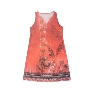 NWOT floral sleeveless dress